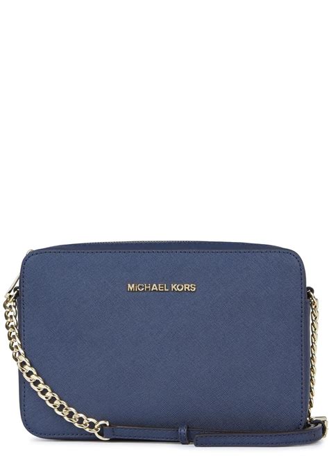 blue michael kors purse crossbody|navy blue crossbody shoulder purse.